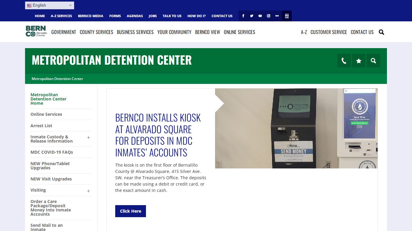 Metropolitan Detention Center Home - Metropolitan Detention Center